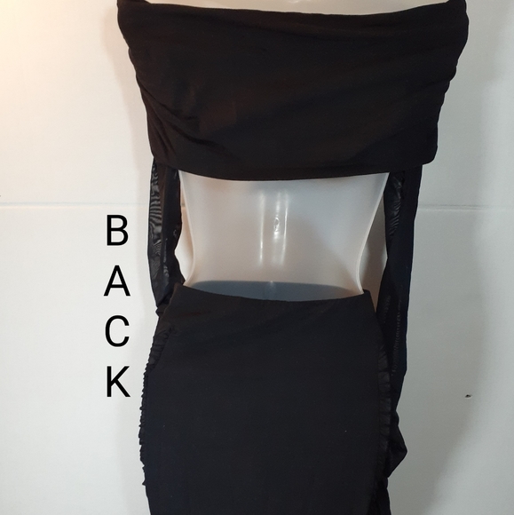 *NWOT* Lux LA Sexy 2pc. Crop Top & Skirt - Picture 5 of 7